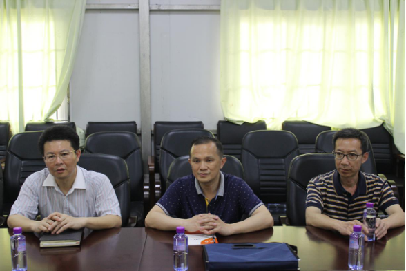 阳江市江城区人民医院到市五院开展医疗卫生参观学习活动